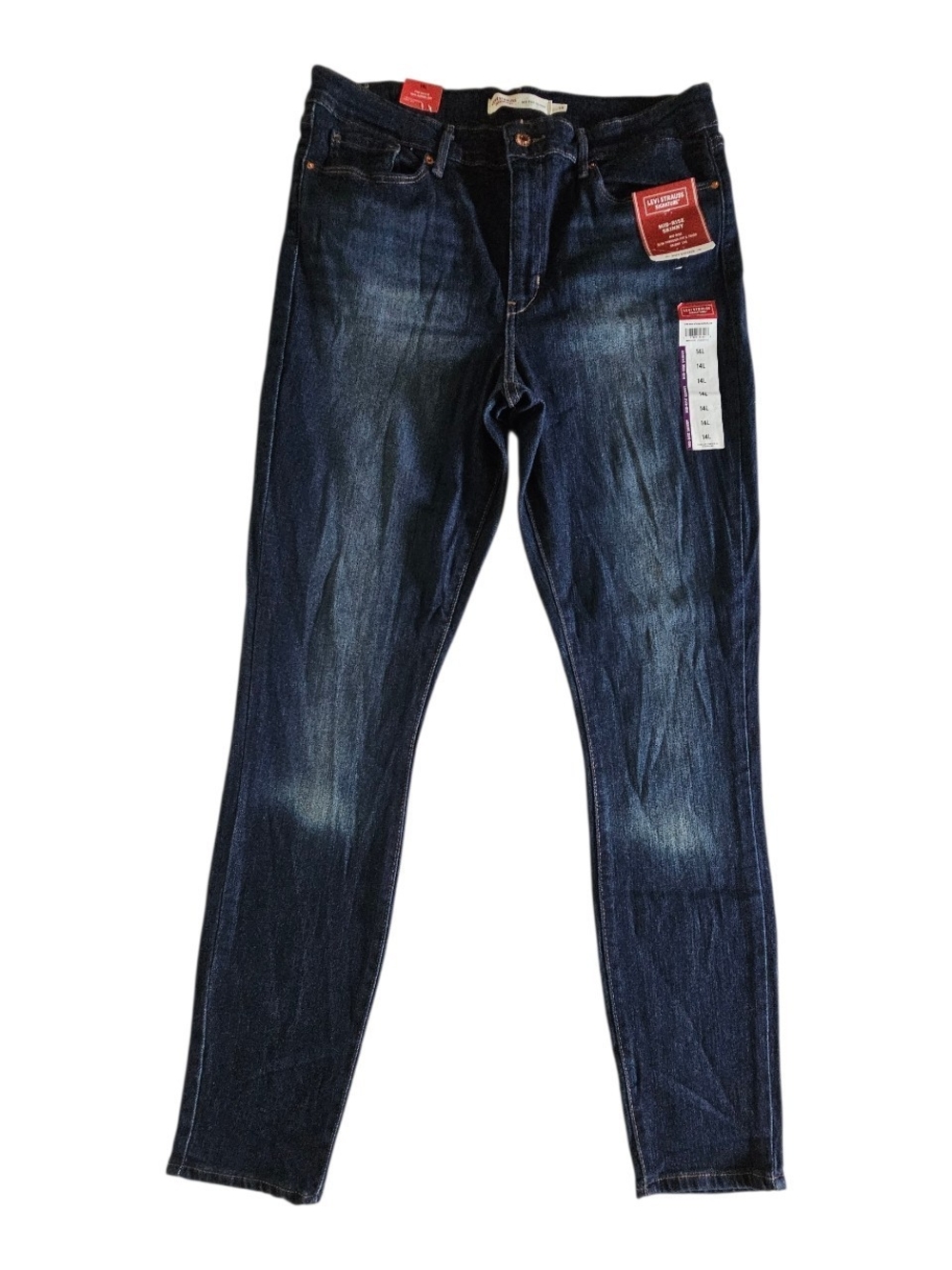 Levi's Women's Skinny Jeans in Dark Indigo Wash